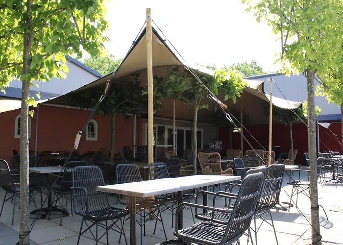 Botel Houseboat In Lathumse Plas With Harbor Views