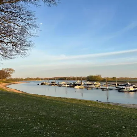 Houseboat In Lathumse Plas With Harbor Views Lathum